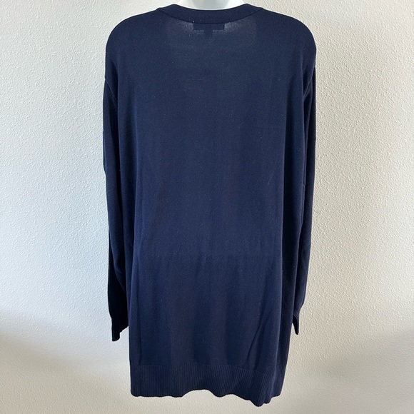 New Woman Within Navy Blue Cardigan Sweater size 2XL - Picture 5 of 9